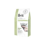 Brit Veterinary Diet Diabetes tavuklu ve bezelyeli yetişkin kedi maması 2 kg, diyabetli kediler için özel formül