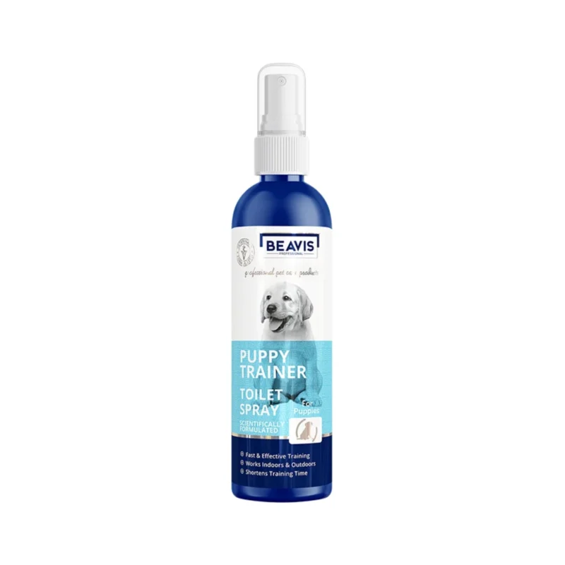 Beavis yavru köpek çiş eğitim spreyi 100 mL, tuvalet eğitimini kolaylaştıran pratik bakım ürünü