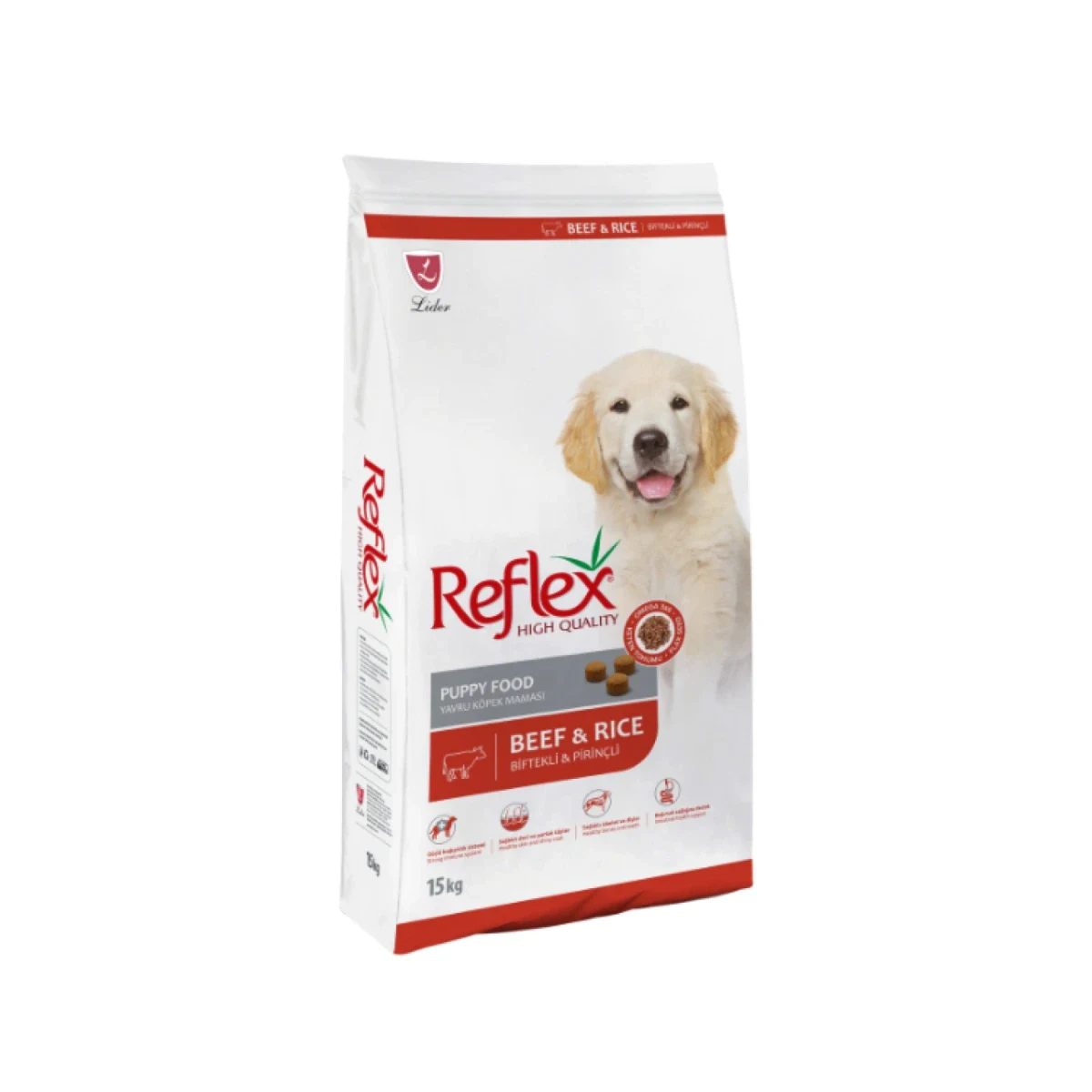 Reflex Biftekli Yavru Köpek Maması 15 kg Köpek Reflex Biftekli Yavru Köpek Maması 15 kg - Görsel 1