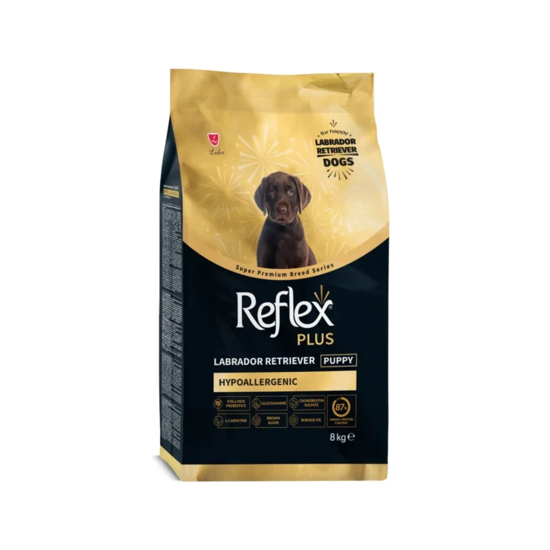 Reflex Plus Labrador Retriever Puppy 8 kg yavru köpek maması paketi