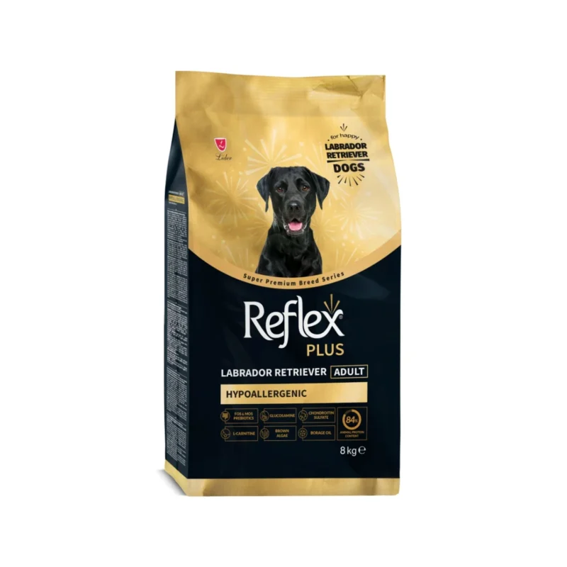 Reflex Plus Labrador Retriever Adult 8 kg yetişkin köpek maması paketi