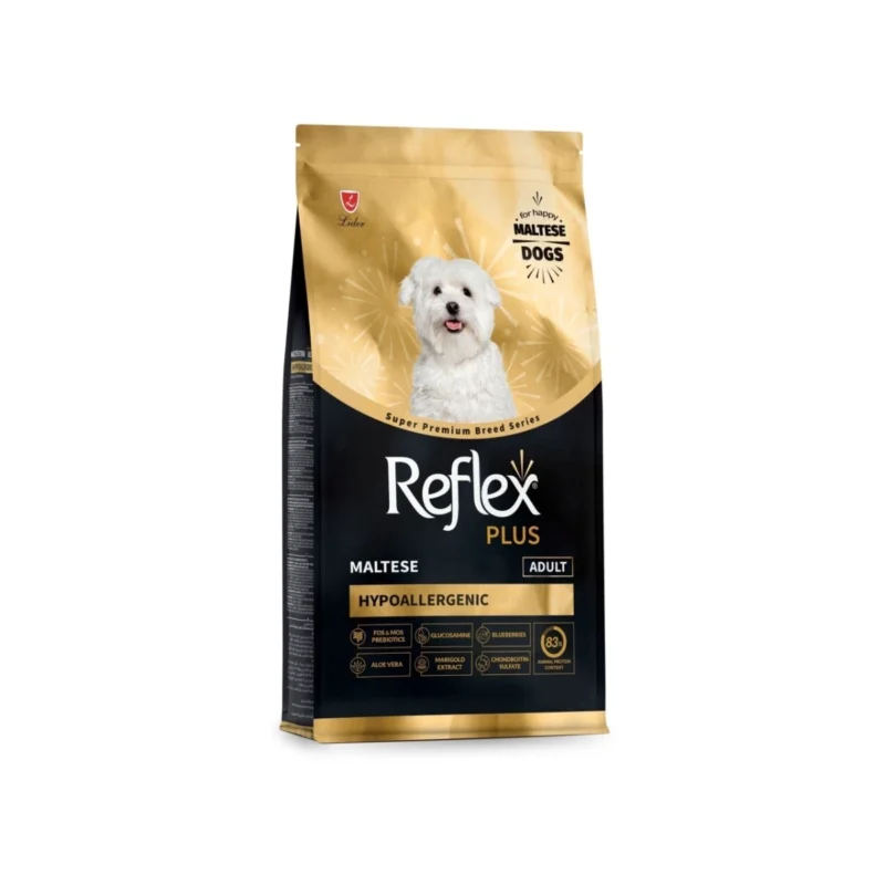 Reflex Plus Maltese Adult 8 kg yetişkin Maltese köpekler için özel formüllü kuru mama