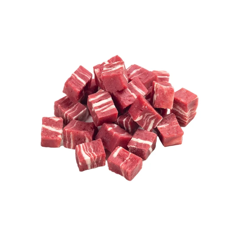 Wanpy biftekli küp köpek ödülü 100g - yumuşak ve lezzetli et bazlı köpek atıştırmalığı