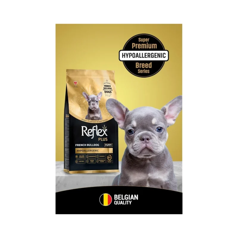 Reflex Plus French Bulldog Puppy 8 kg köpek maması besin değerleri ve içerik tablosu