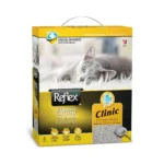 Reflex Klinik özel formüllü tanecikler topaklanan kedi kumu 6 lt, hijyenik ve pratik kedi tuvaleti çözümü