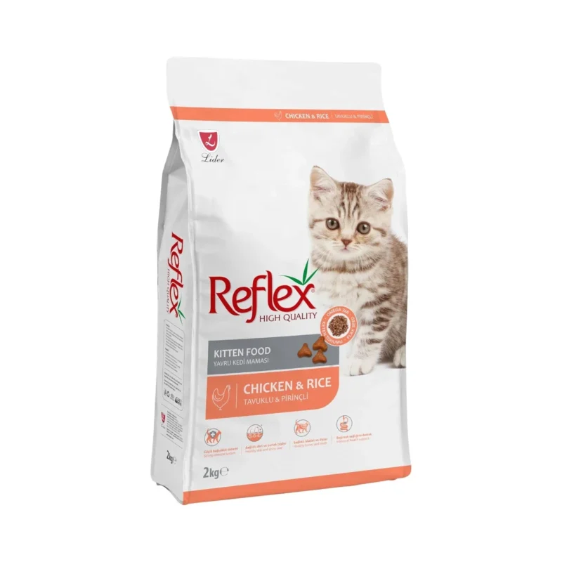 Reflex Tavuklu Yavru Kedi Maması 2 kg - Yavru kediler için besleyici tavuklu kuru mama