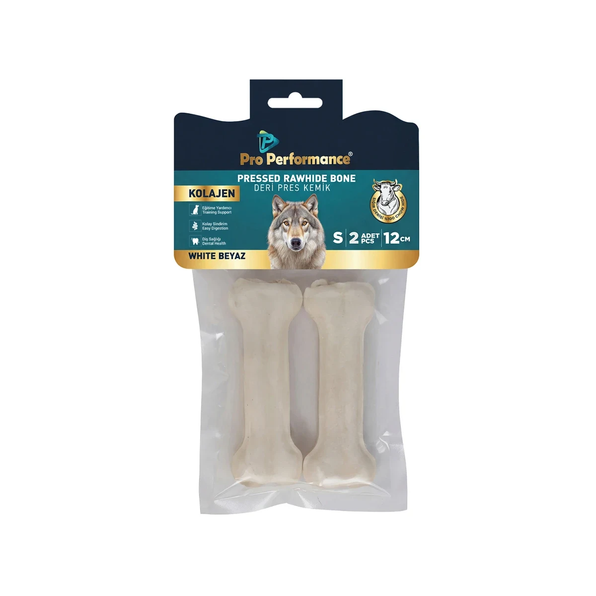 Pro Performance Deri Pres Kemik S 12 cm (2’li) Köpek Pro Performance deri pres kemik S beden 12 cm, profesyonel dikiş ve deri işleme için ideal baskı ayağı