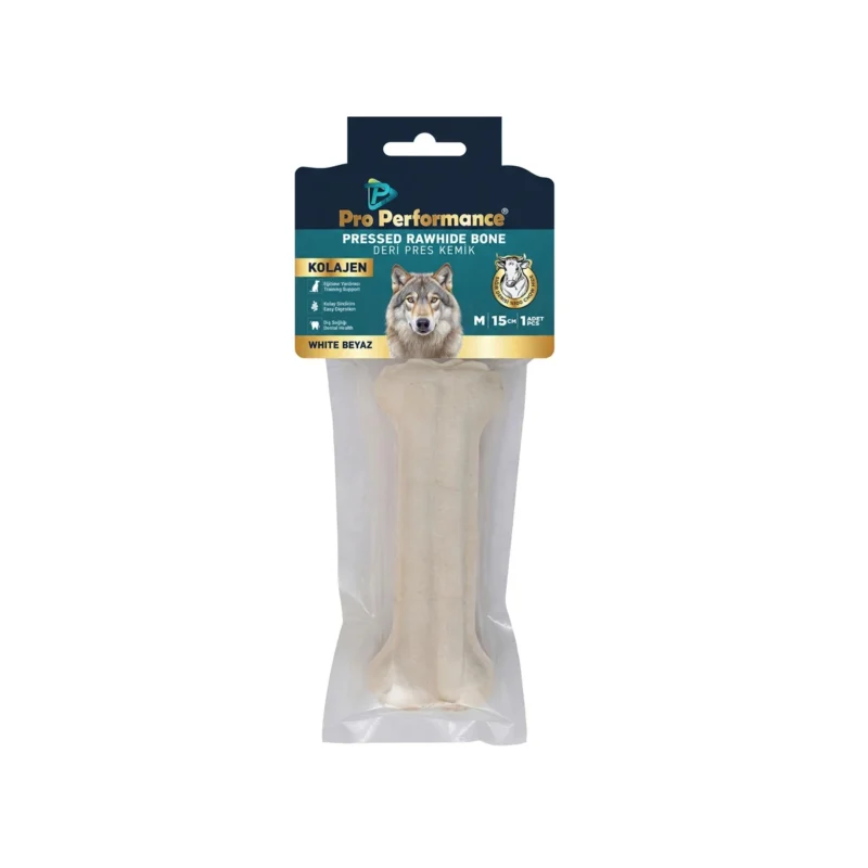 Pro Performance deri pres kemik beyaz M beden 15 cm, profesyonel deri işleme aleti
