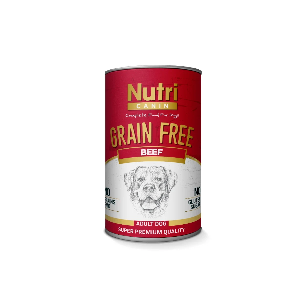 Nutri Canin Tahılsız Sığır Etli & Tatlı Patatesli Yetişkin Köpek Maması 400 g Köpek Nutri Canin tahılsız sığır etli tatlı patatesli yetişkin köpek maması 400 g ambalaj görseli