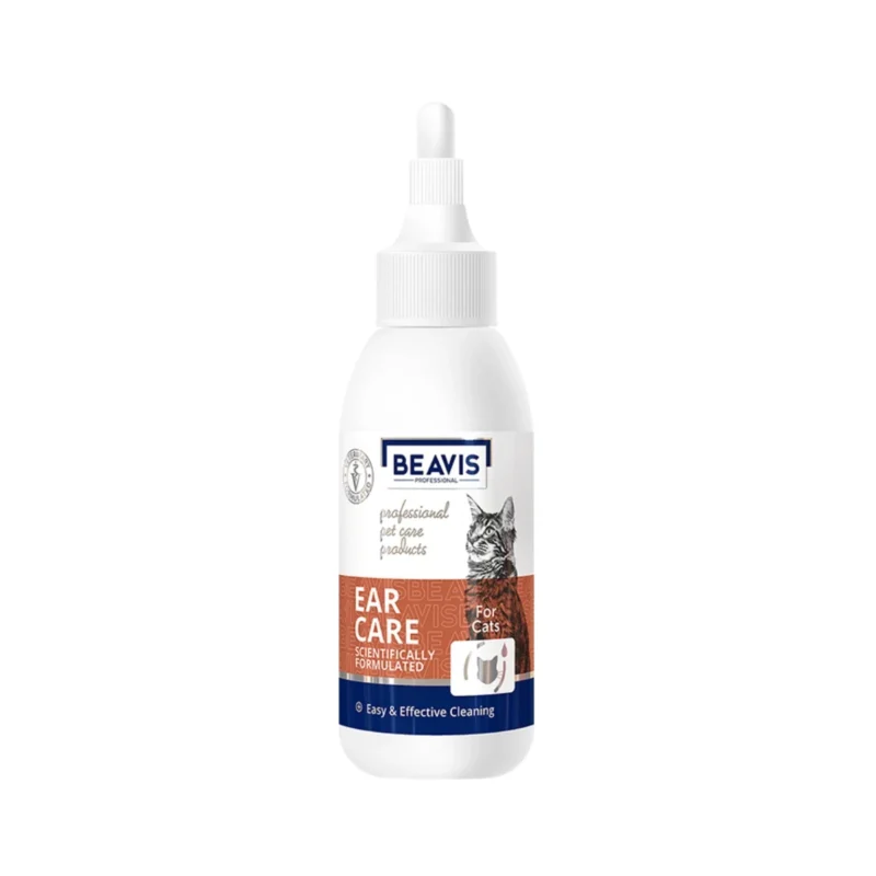 Beavis Ear Care For Cats 100 mL kedi kulak bakım solüsyonu, kulak temizliği için etkili bakım ürünü