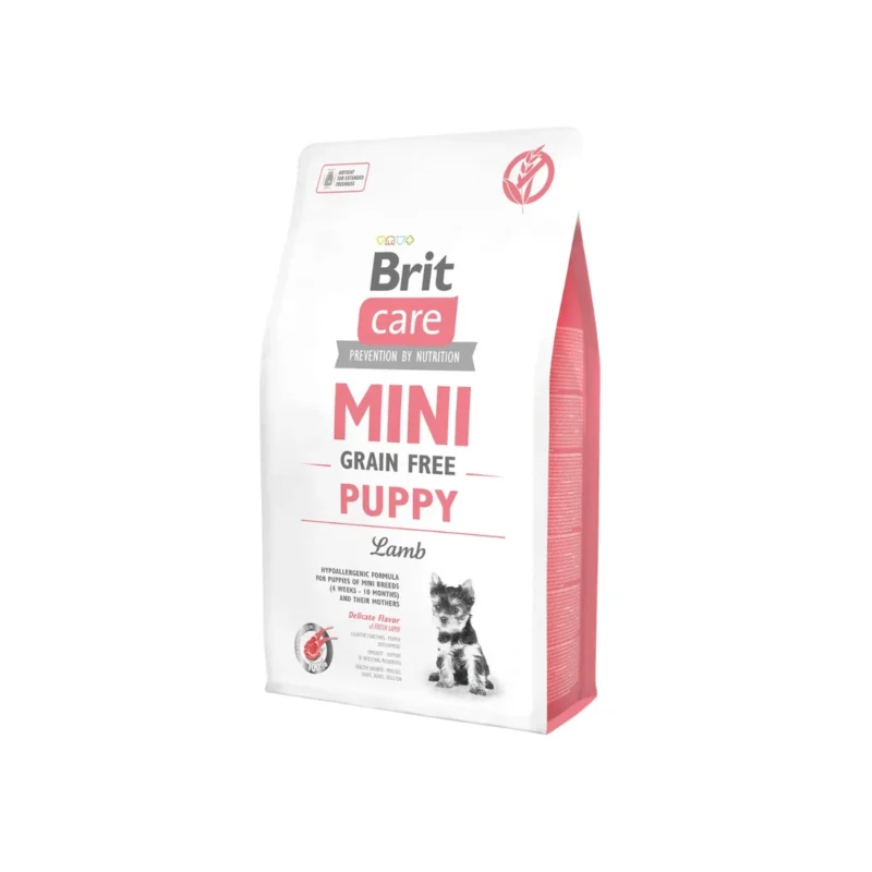 Brit Care kuzu etli tahılsız mini ırk yavru köpek maması 7 kg paket görseli