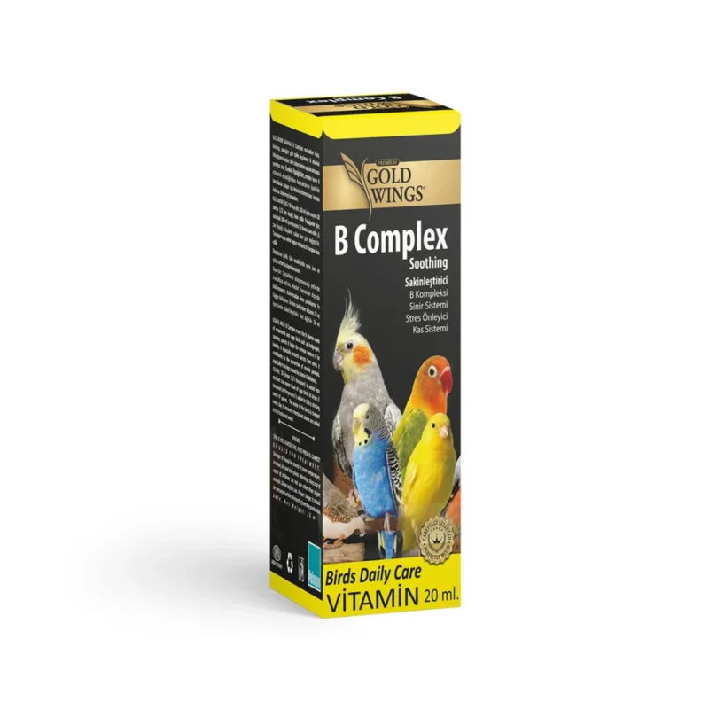 Gold Wings Premium B Complex 20 ml sıvı B vitamini kompleksi takviyesi