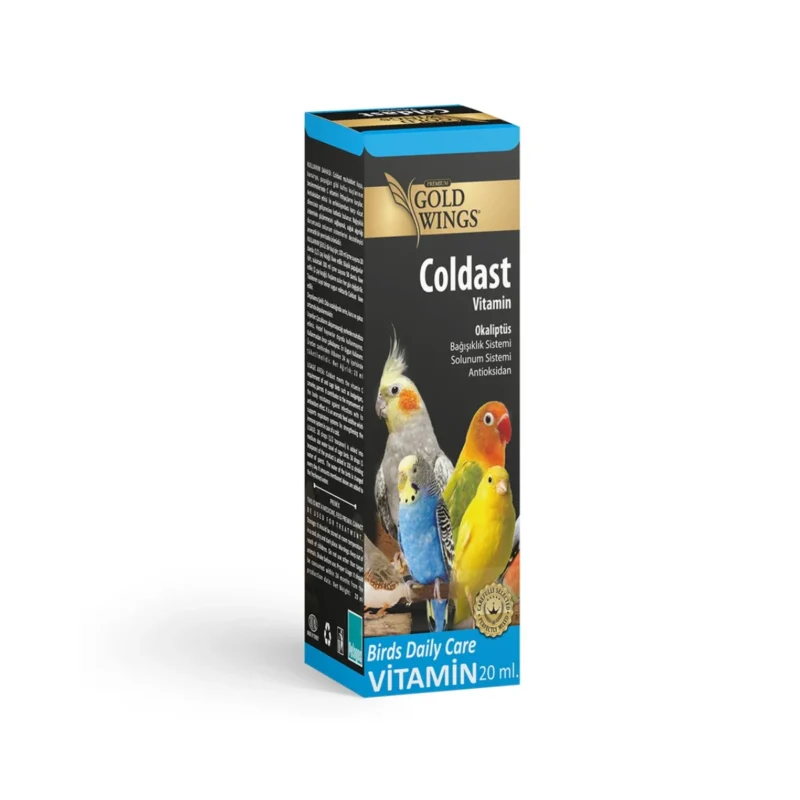 Gold Wings Premium Coldast Solunum Sistemi Antioksidan Destek Ürünü 20 ml Şişe