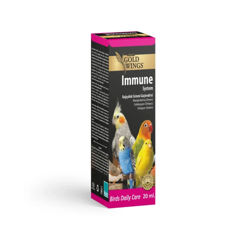 Gold Wings Premium 20ml bağışıklık güçlendirici ve enfeksiyon önleyici takviye ürünü