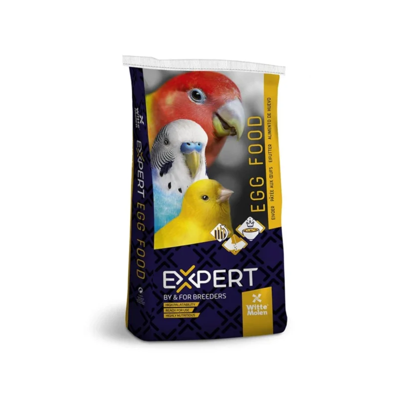 Expert Eggfood tohumsuz yumurta maması 10 kg, kuşlar için besin değeri yüksek profesyonel kuş maması