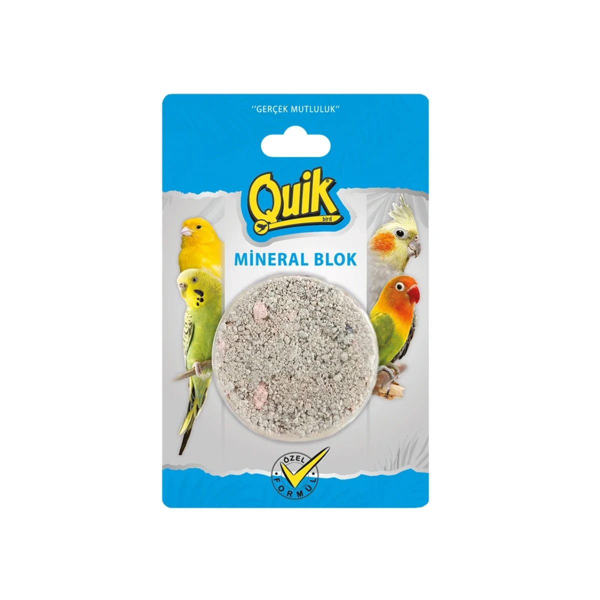 Quik Mineral Blok Ek Besinler Quik Mineral Blok – hayvanlar için temel mineral ve iz element desteği sağlayan yalama bloğu