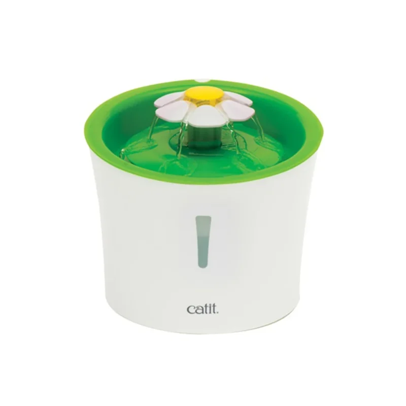 Catit Flower Fountain 3 litre kapasiteli kedi su pınarı, temiz ve taze su için ideal çeşme tasarımı