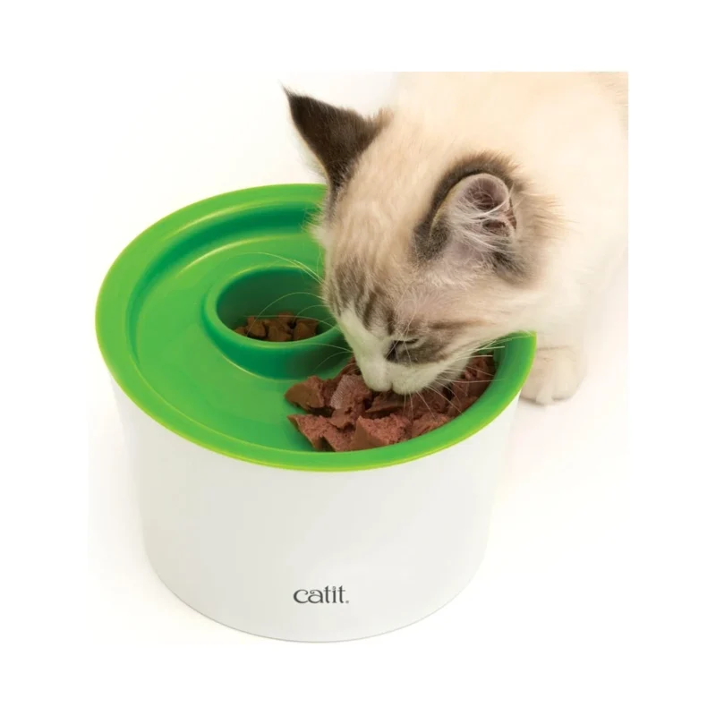 Catit Senses Çoklu Besleyici Mama Kabı - Kediler için interaktif çoklu bölmeli mama ve su kabı