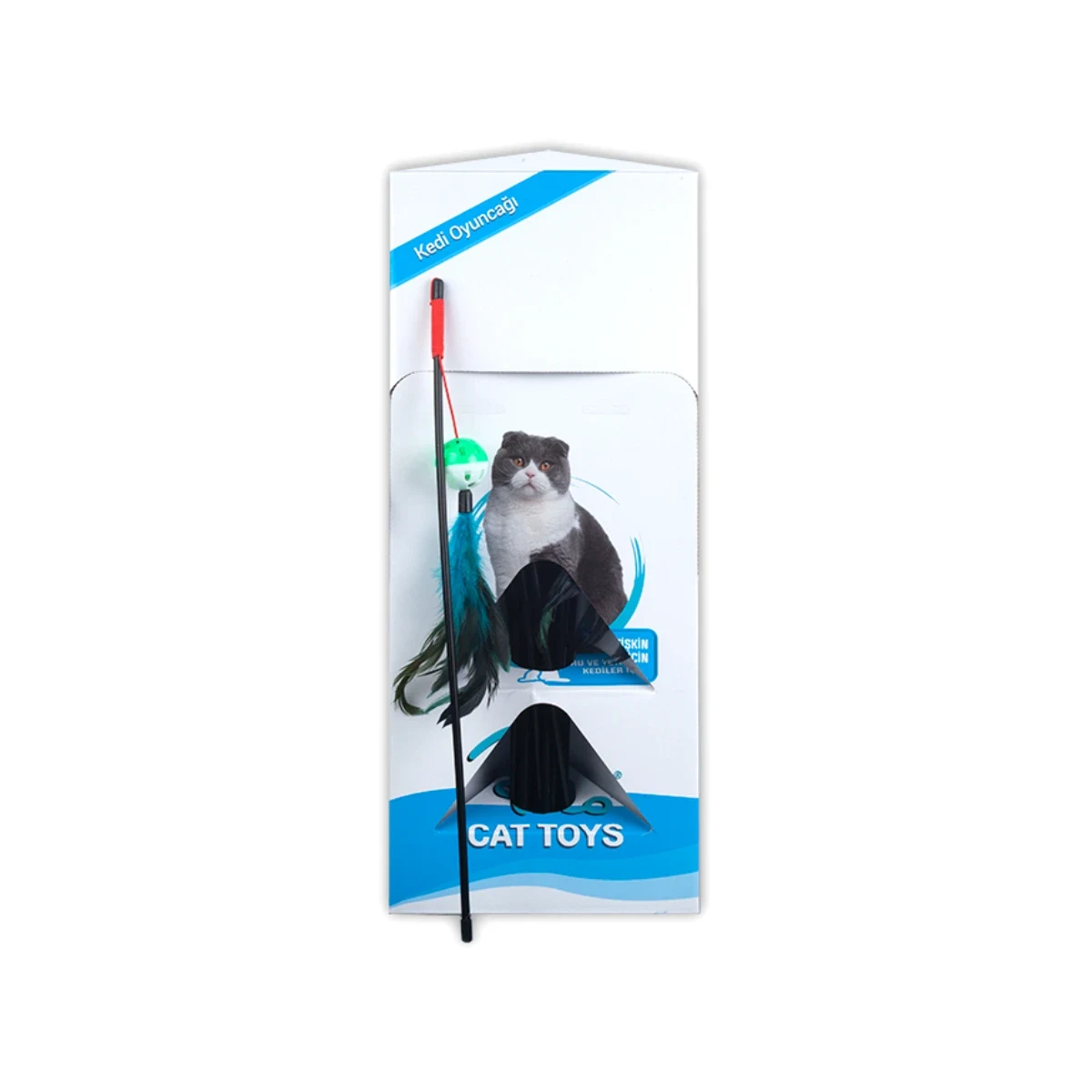 Polo Kedi Oltası 46 cm Zilli Toplu 501-9361 – Meraklı Kediler İçin Eğlenceli Zilli Oyun Kedi Polo kedi oltası 46 cm, zilli toplu tasarım, kediler için eğlenceli ve interaktif oyun çubuğu