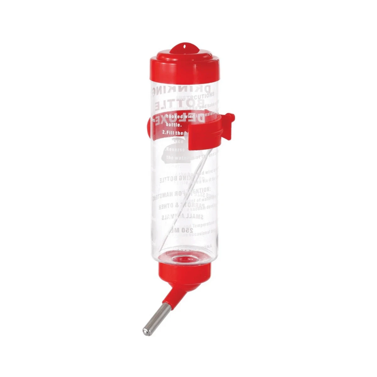 Hamster Suluğu 250 ml – Sızdırmaz Tasarım, Temiz ve Pratik Su Kafes ve Aksesuarlar Hamster suluğu 250 ml, sızdırmaz valfli tasarım, kafes için pratik ve hijyenik su kabı